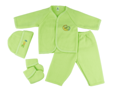 Canastilla polar bordado