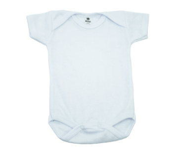 Pañalero blanco media manga