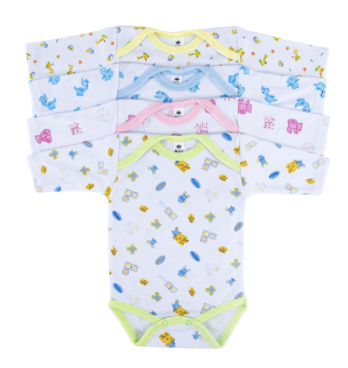 Pañalero estampado manga larga