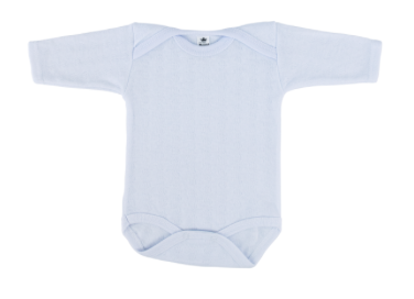 Pañalero blanco manga larga