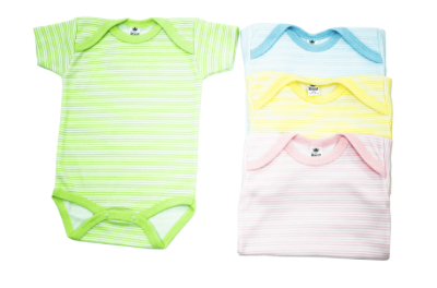 Pañalero rayitas media manga