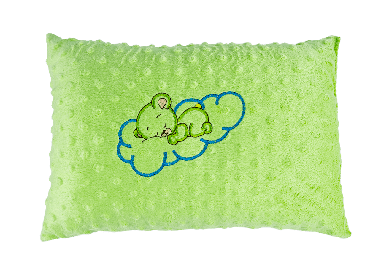 Almohada grande bordada