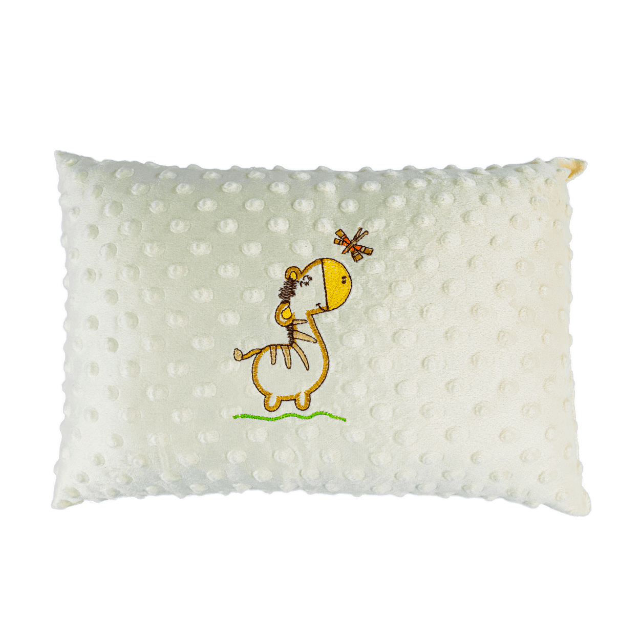 Almohada grande bordada