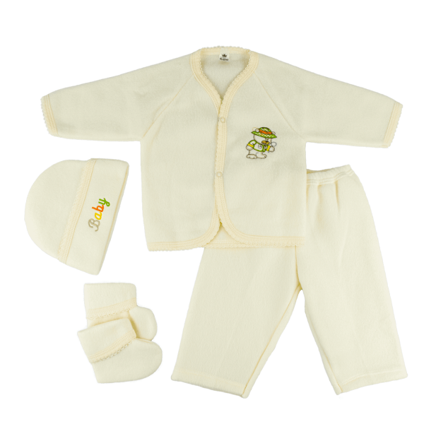 Canastilla polar bordado