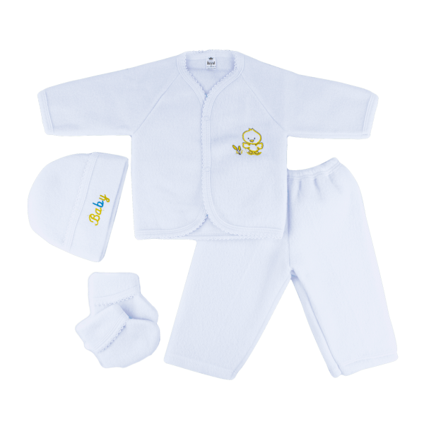 Canastilla polar bordado