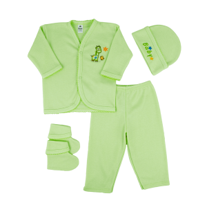 Canastilla algodón bordado