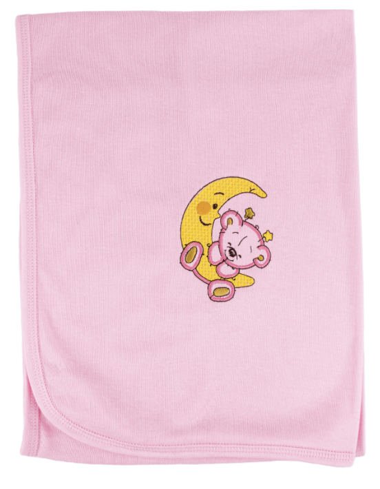 Sábana algodón bordada