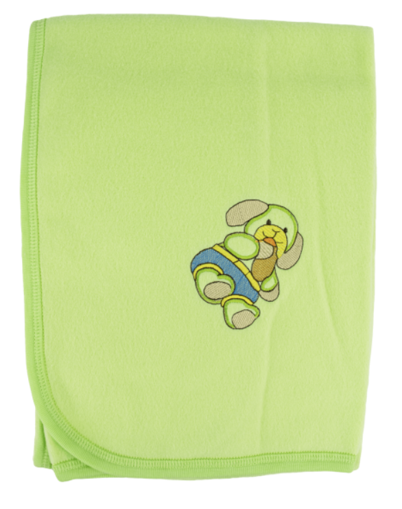 Cobija polar bordada