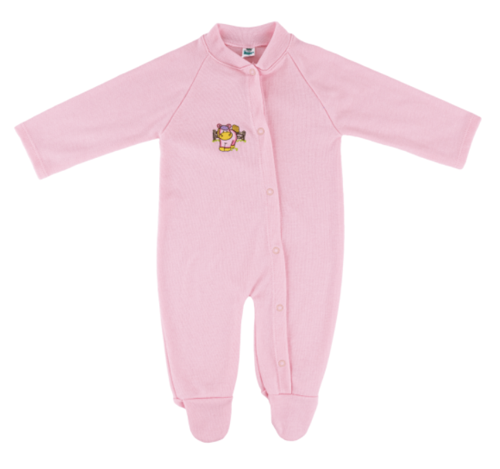 Mameluco color bordado