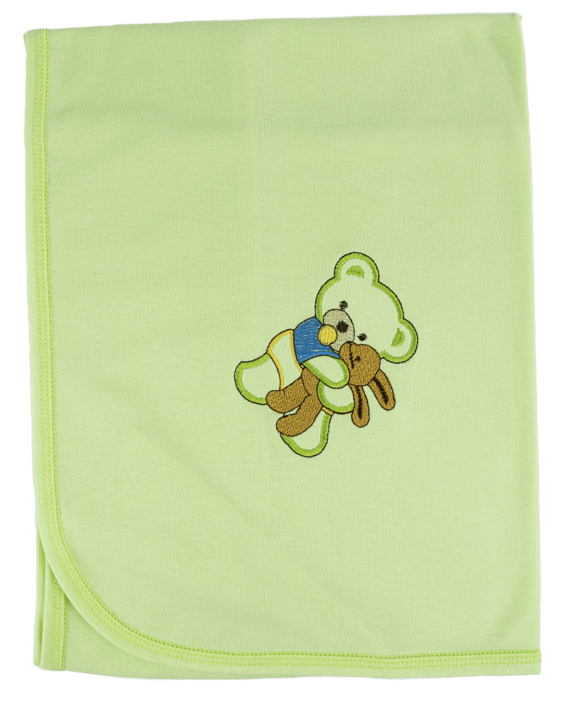 Sábana algodón bordada