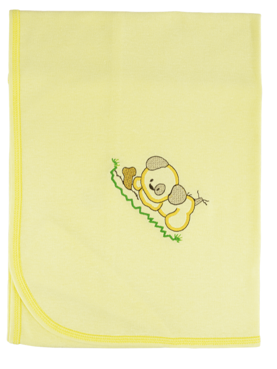 Sábana algodón bordada