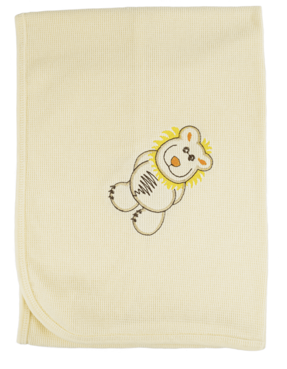 Sábana térmica bordada